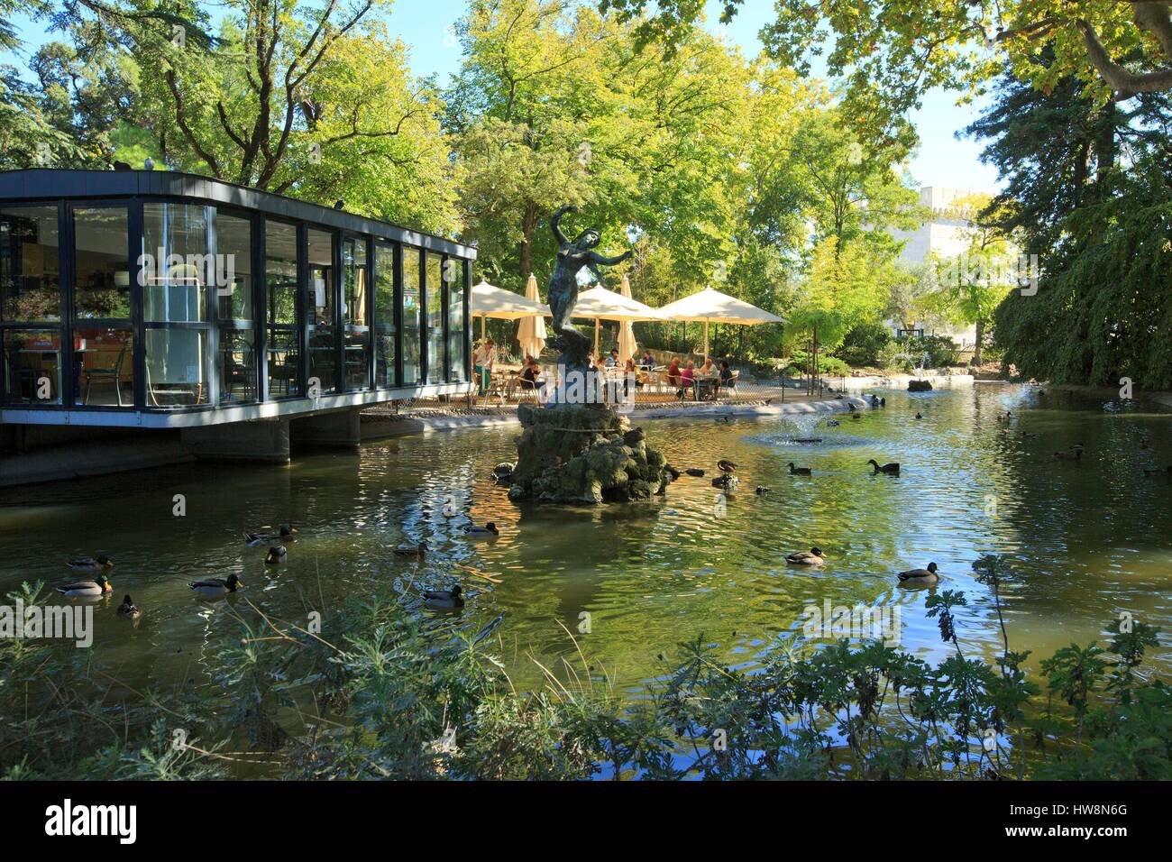France, Vaucluse, Avignon, garden of Rocher des Doms Stock Photo - Alamy