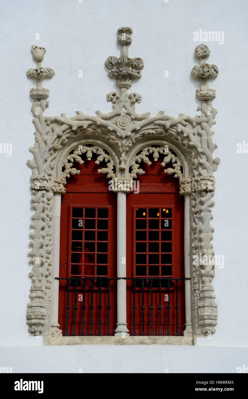 Portugal, Lisboa e Setubal Province, Lisbon Region, Sintra Town, National Palace (Palacio Nacional), a Royal Palace with its origins dating back to the 15th century Stock Photo
