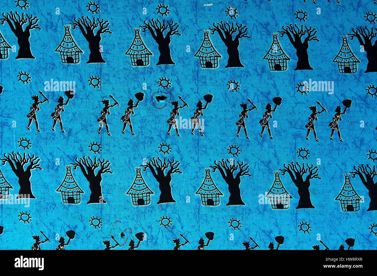 Senegal, Dakar, handcraft, traditional fabric Stock Photo - Alamy