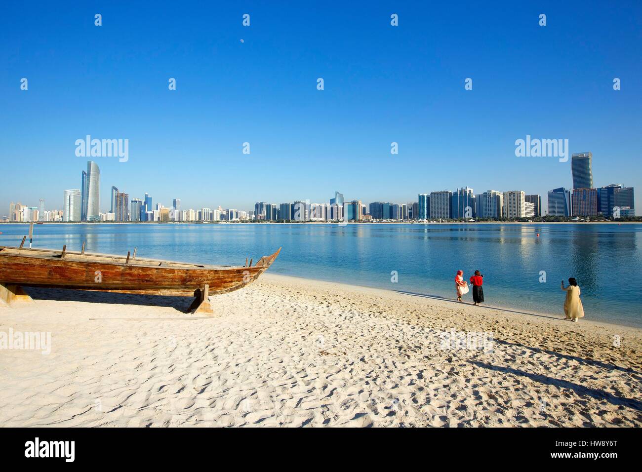 Corniche Beach Abu Dhabi Stock Photos Corniche Beach Abu Dhabi