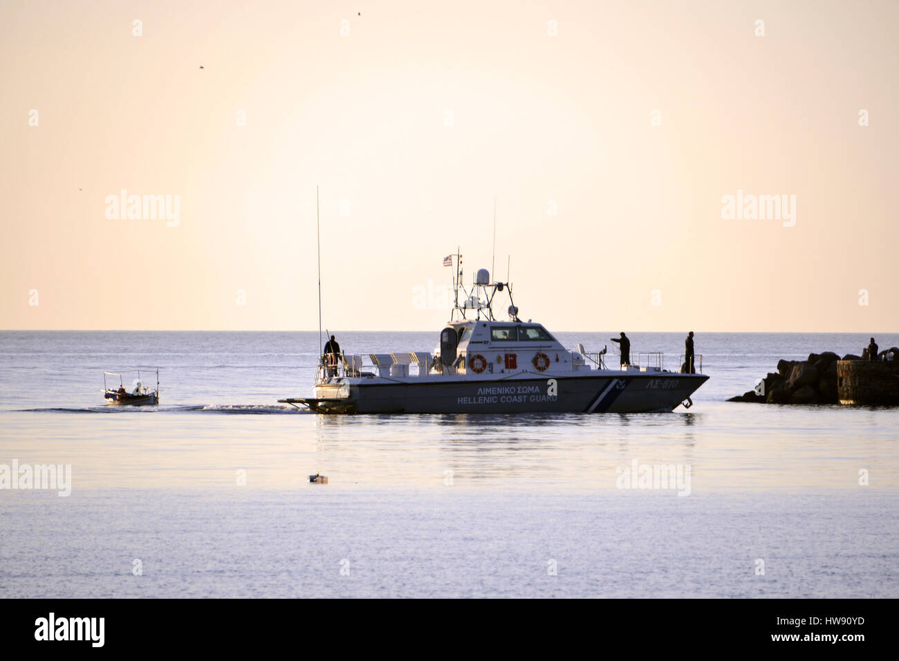 Greek coastguard hi-res stock photography and images - Alamy