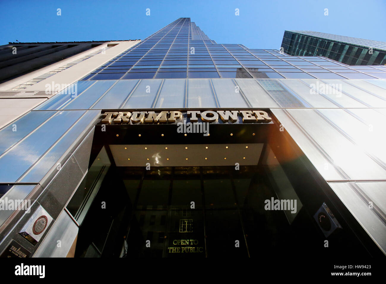 Trump tower in new york hi-res stock photography and images - Alamy