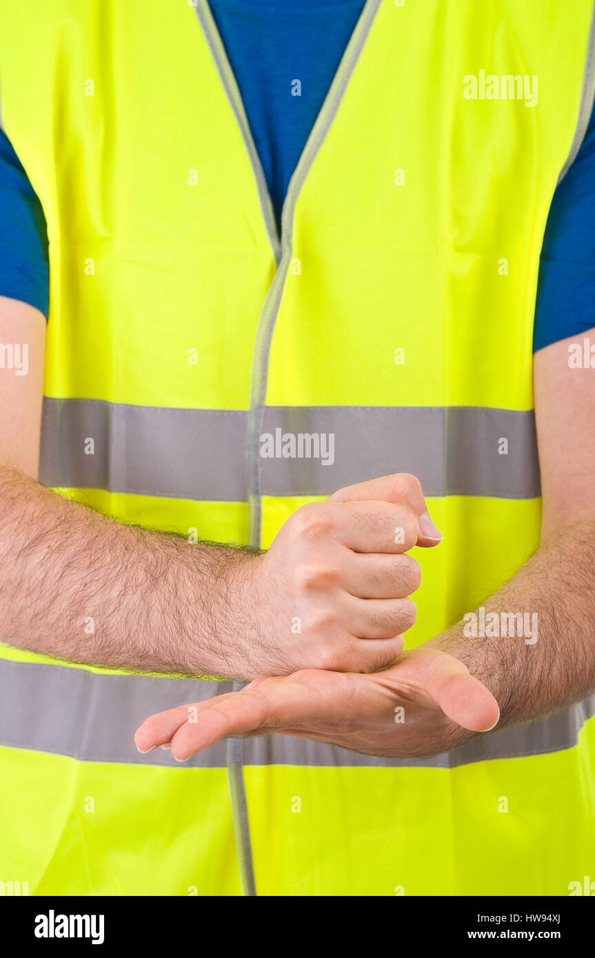 Blue collar worker Stock Photo Alamy