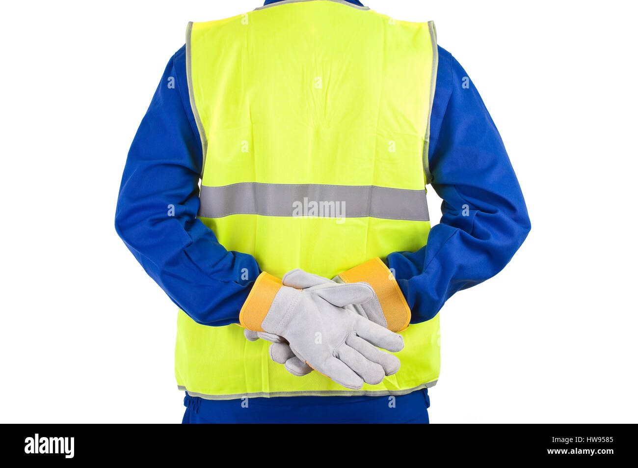 Blue collar worker Stock Photo Alamy