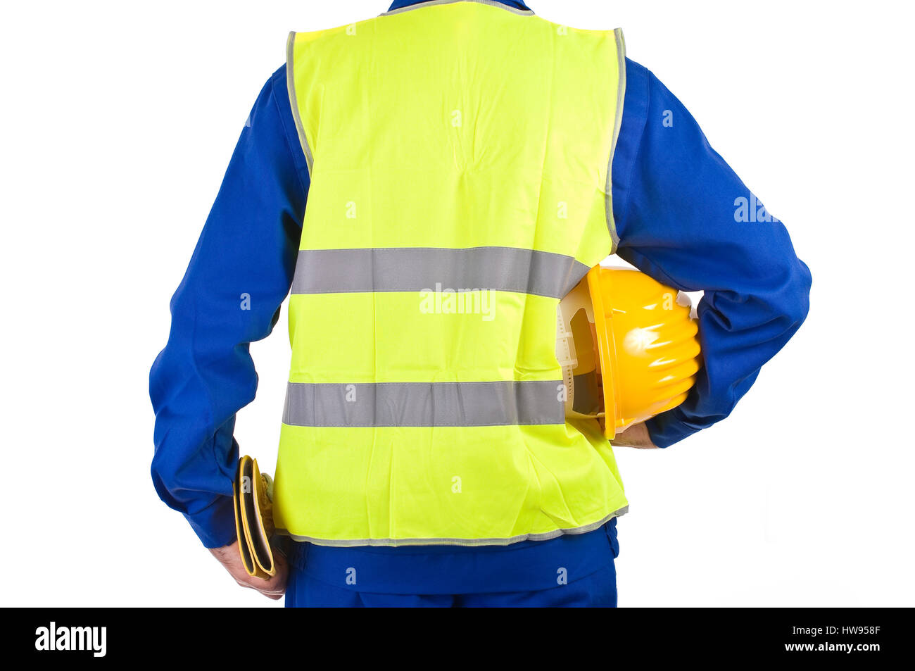Blue collar worker Stock Photo Alamy