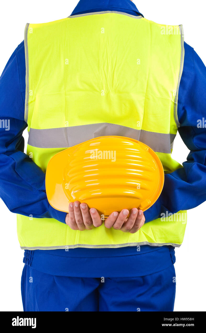 Blue collar worker Stock Photo - Alamy