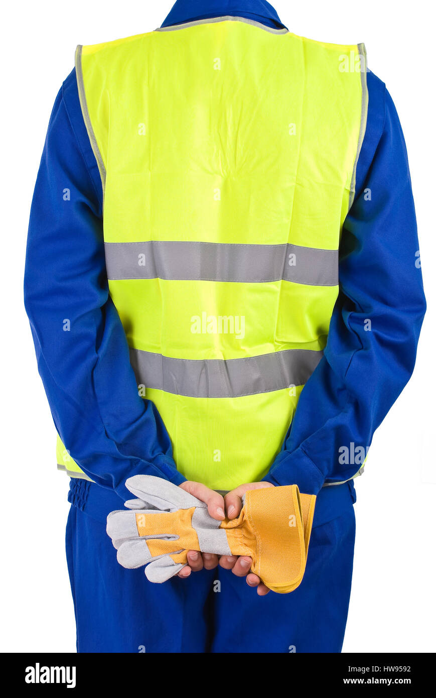 Blue collar worker Stock Photo Alamy
