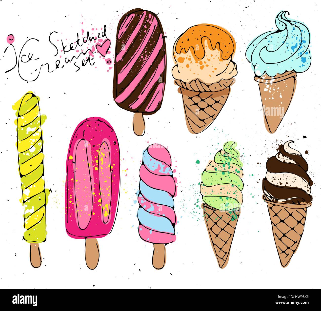 https://c8.alamy.com/comp/HW98X6/set-of-hand-draw-colored-ice-cream-illustration-HW98X6.jpg