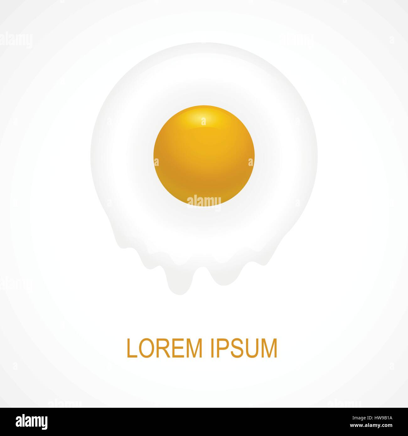 Fried egg Vector illustration Stock Vector Image & Art Alamy