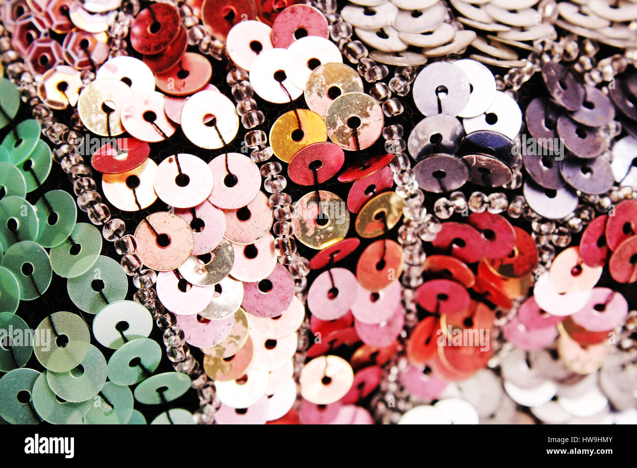 Spangle, sequin pailette background. Mirror dress material cloth ...