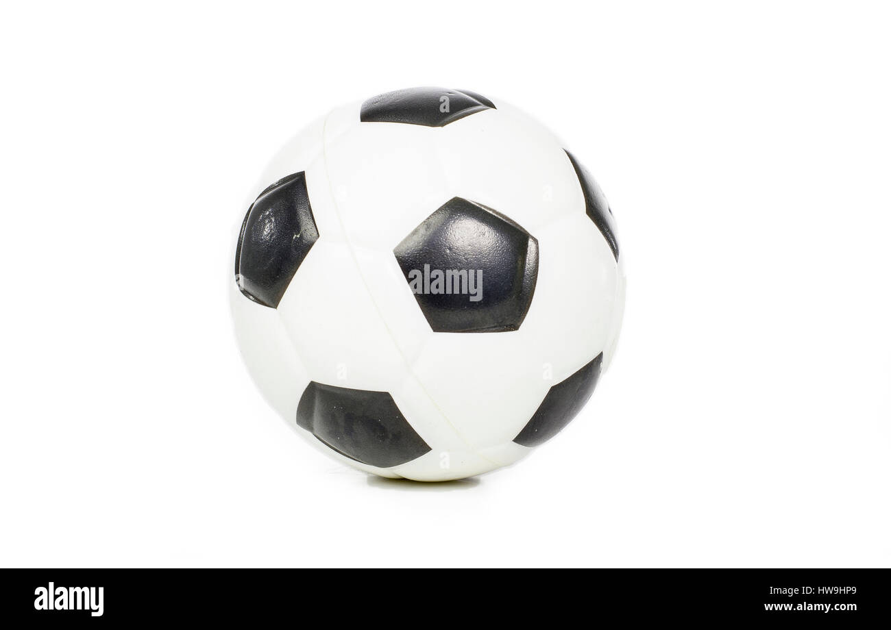 Football soccer ball in colorful background for every concept Stock