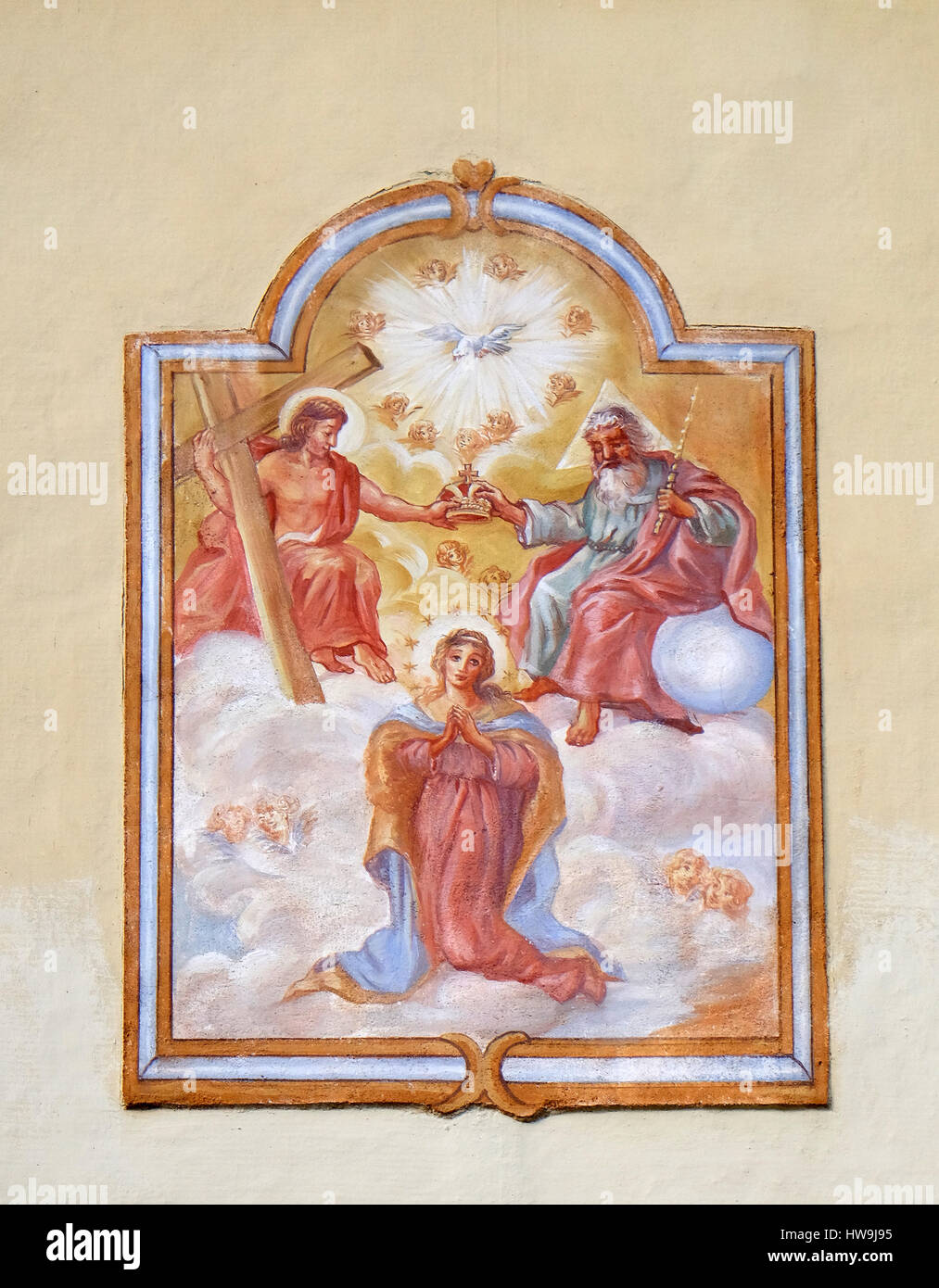 Coronation of the virgin mary hi-res stock photography and images - Alamy