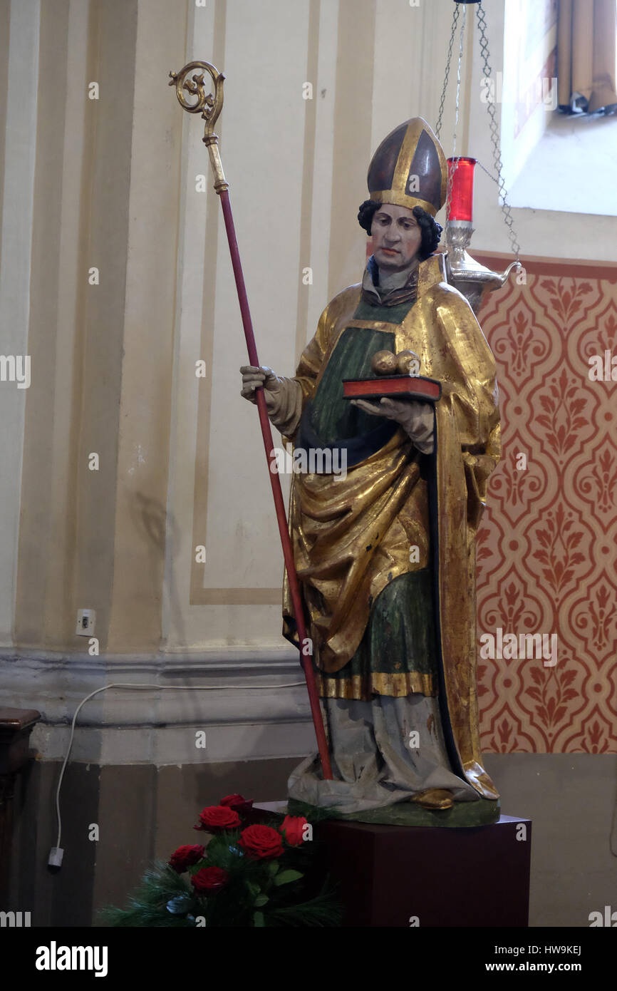 Saint Nicholas, parish church of St. Nicholas in Bad Ischl, Austria on