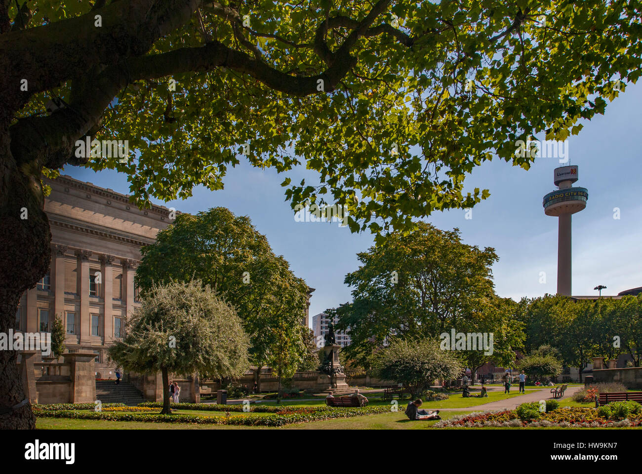 St johns gardens liverpool hires stock photography and images Alamy