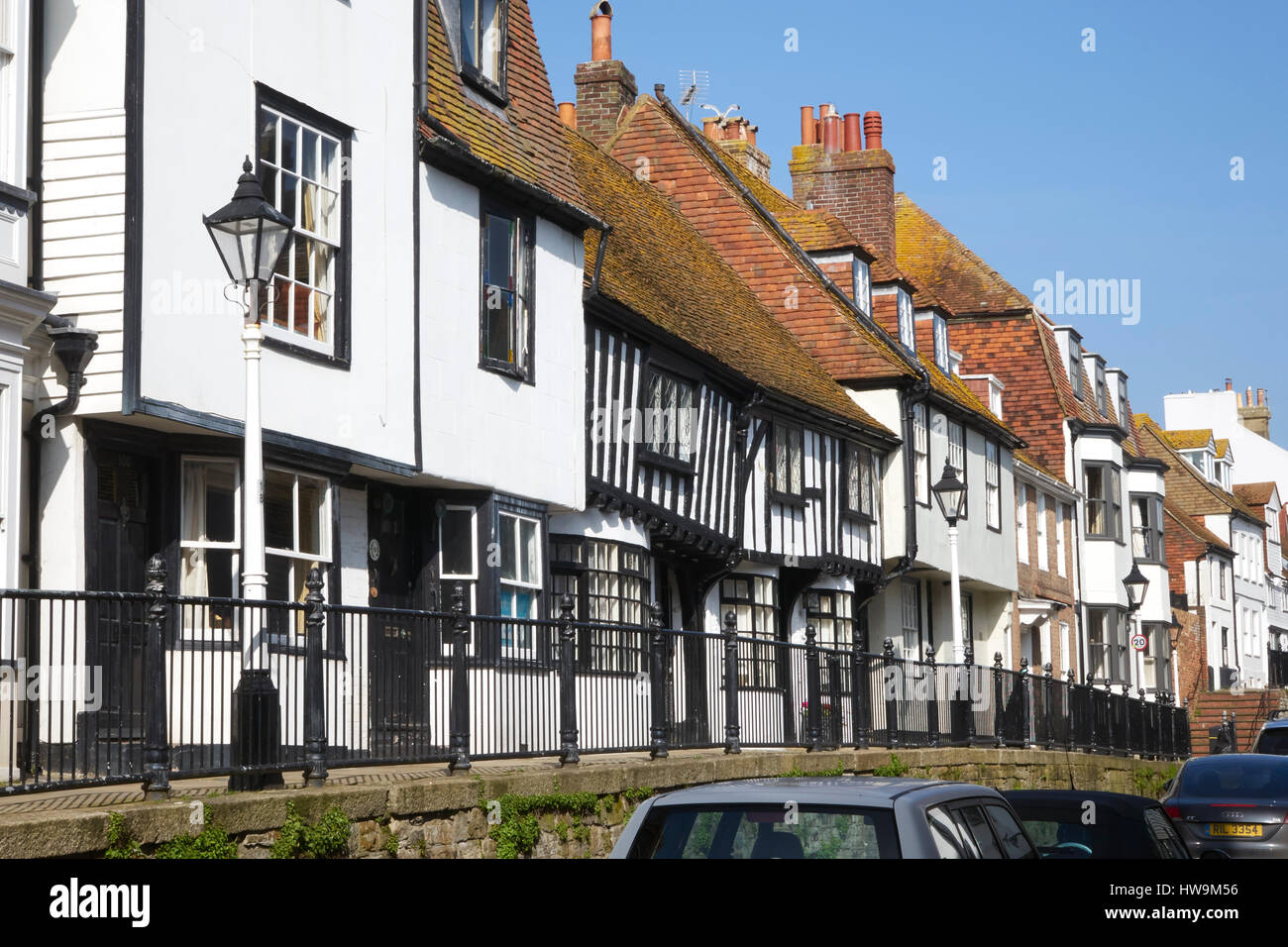 Hastings Old Town Streets High Resolution Stock Photography and Images