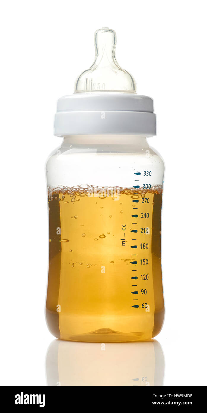 Apple juice in baby bottle hi res stock photography and images Alamy