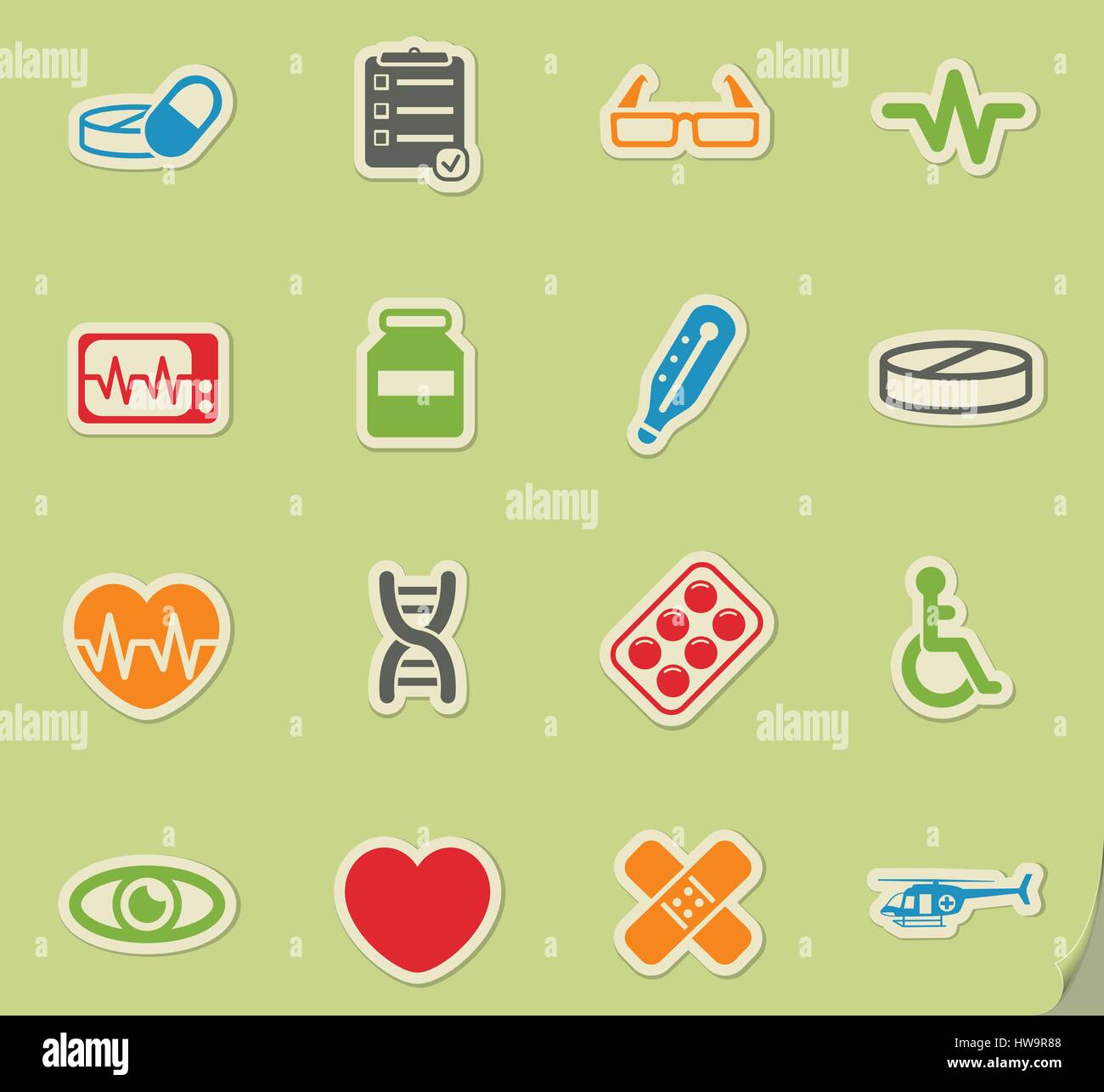 Medical simply symbol for web icons and user interface Stock Vector ...