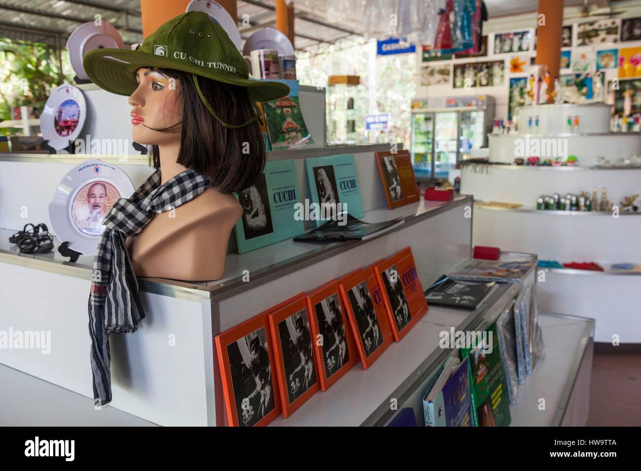 Vietnam, Cu Chi, Cu Chi Tunnels, former underground city used by the