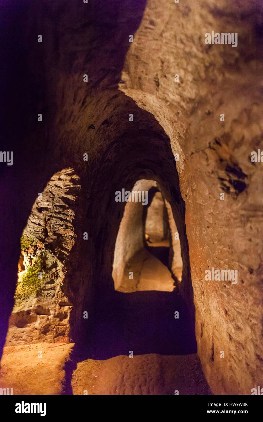 Vietnam, DMZ Area, Quang Binh Province, Vinh Moc Tunnels Complex, former North Vietnamese