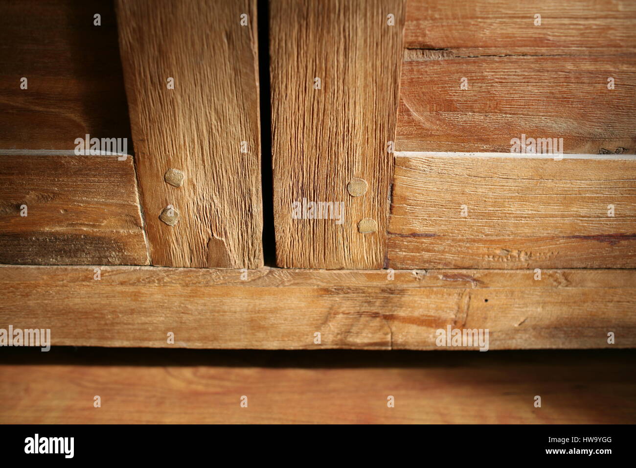 old teak furniture Stock Photo - Alamy
