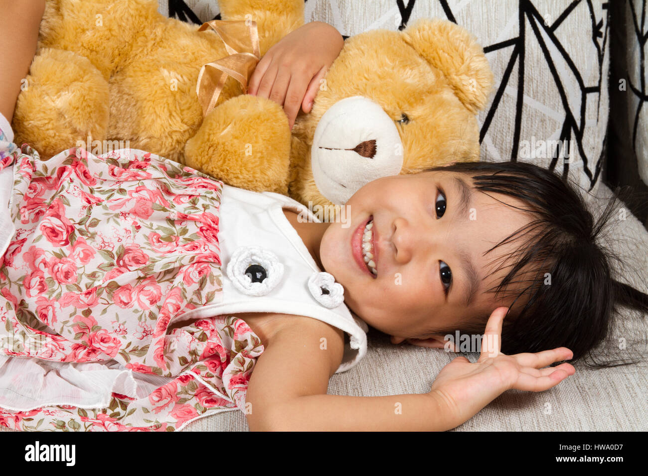 With Asian teddy Asian teddy phrase