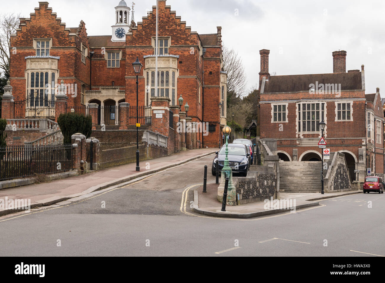 Druries House, Harrow School, Harrow on the Hill, England Stock Photo