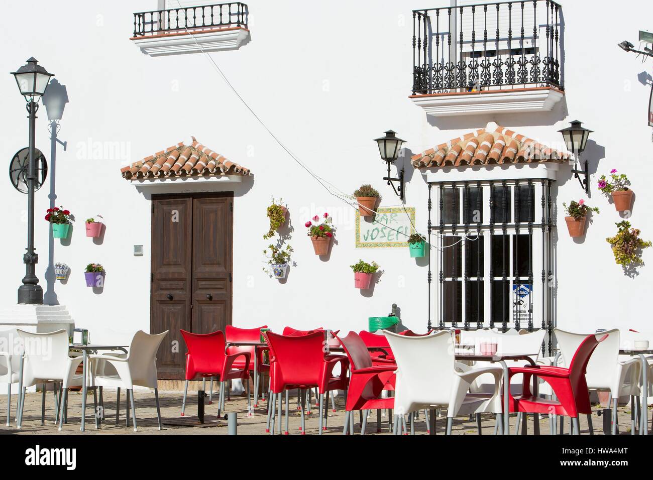 Zahara de la sierra cafe hi-res stock photography and images - Alamy