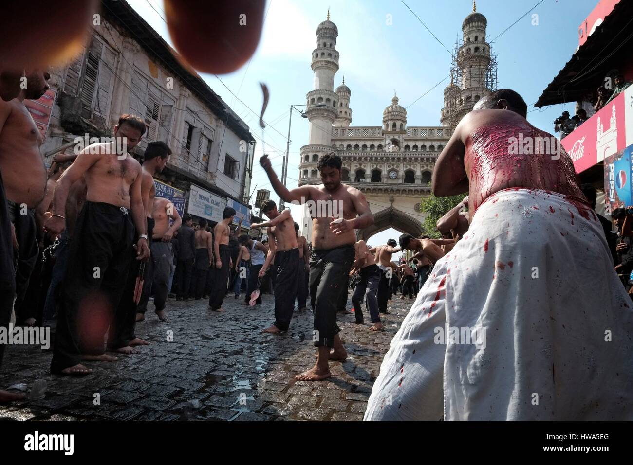 India, state of Telangana, Hyderabad, the Day of Ashura on the 10th day