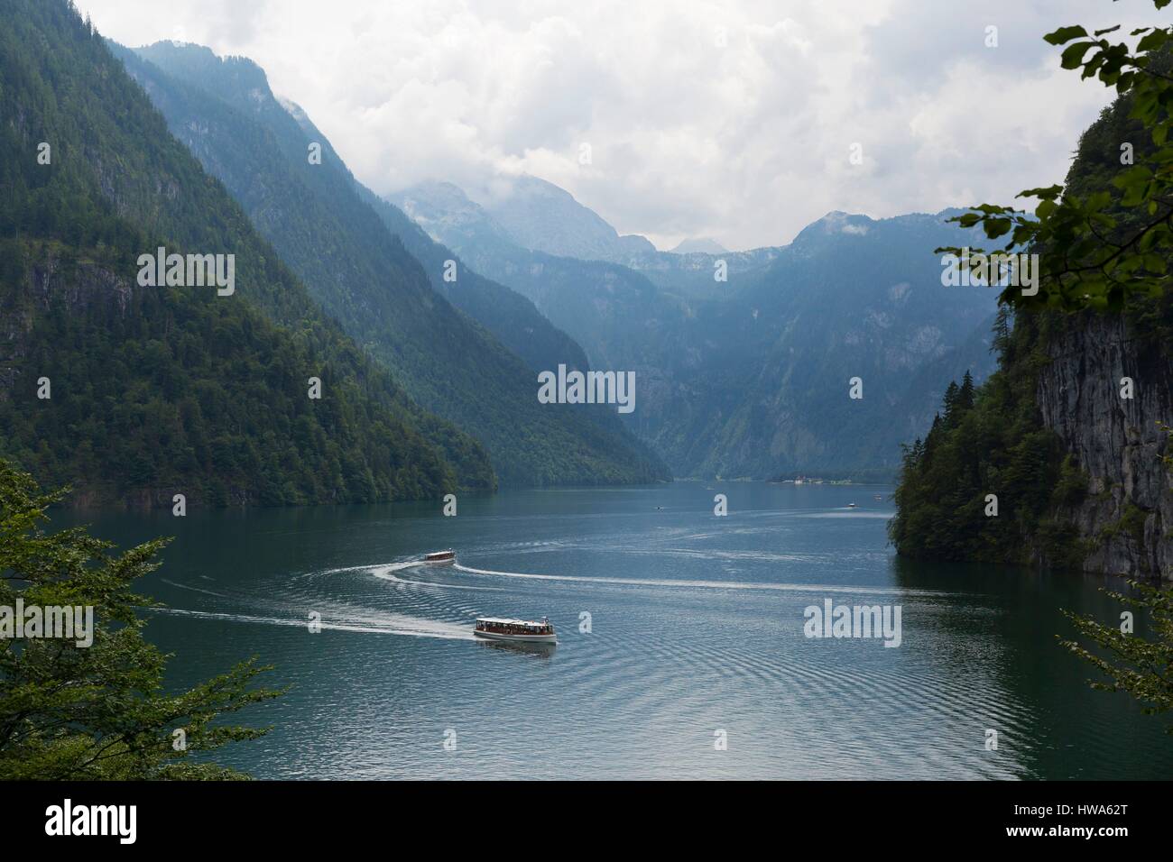 Germany, Bavaria, Berchtesgaden, Konigssee lake Stock Photo - Alamy