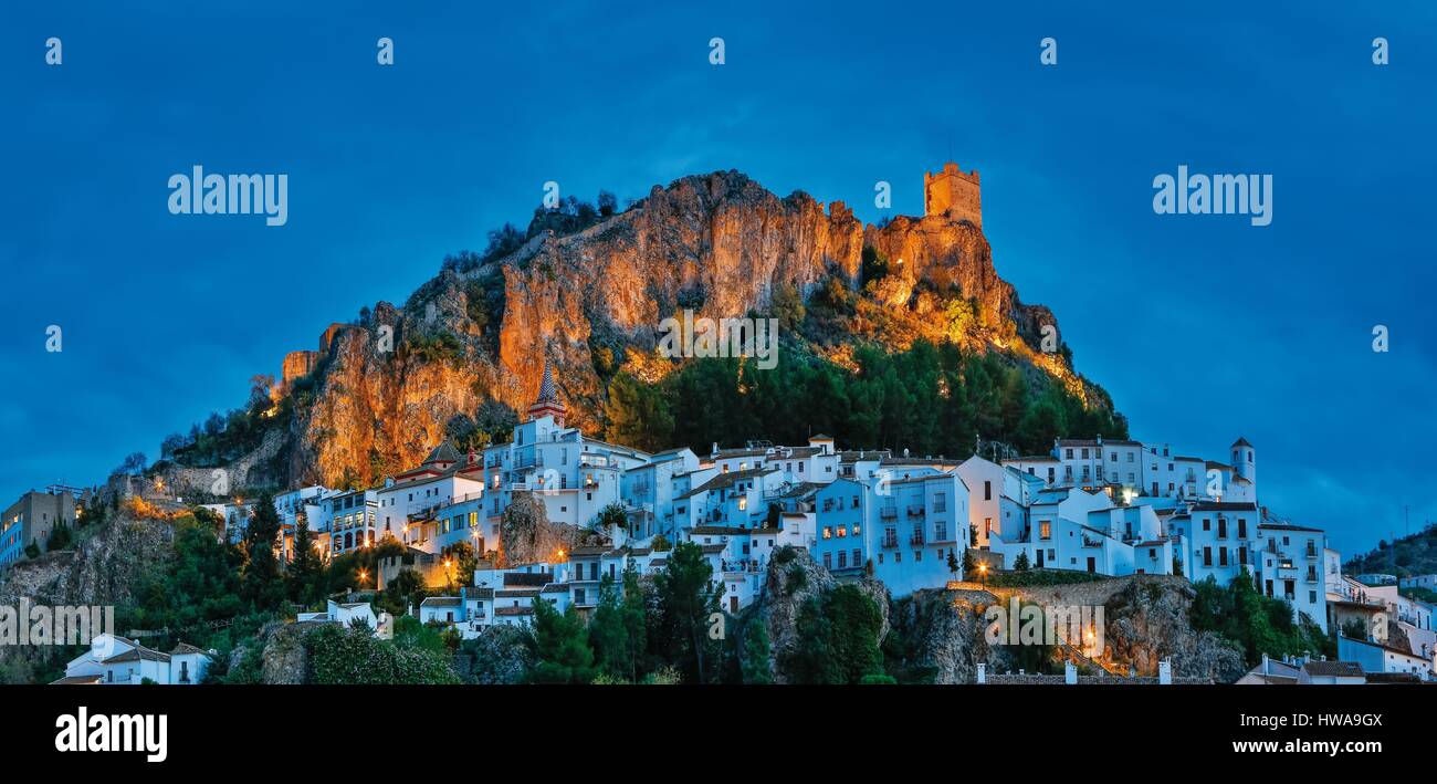 Fortress tower zahara de la hi-res stock photography and images - Alamy