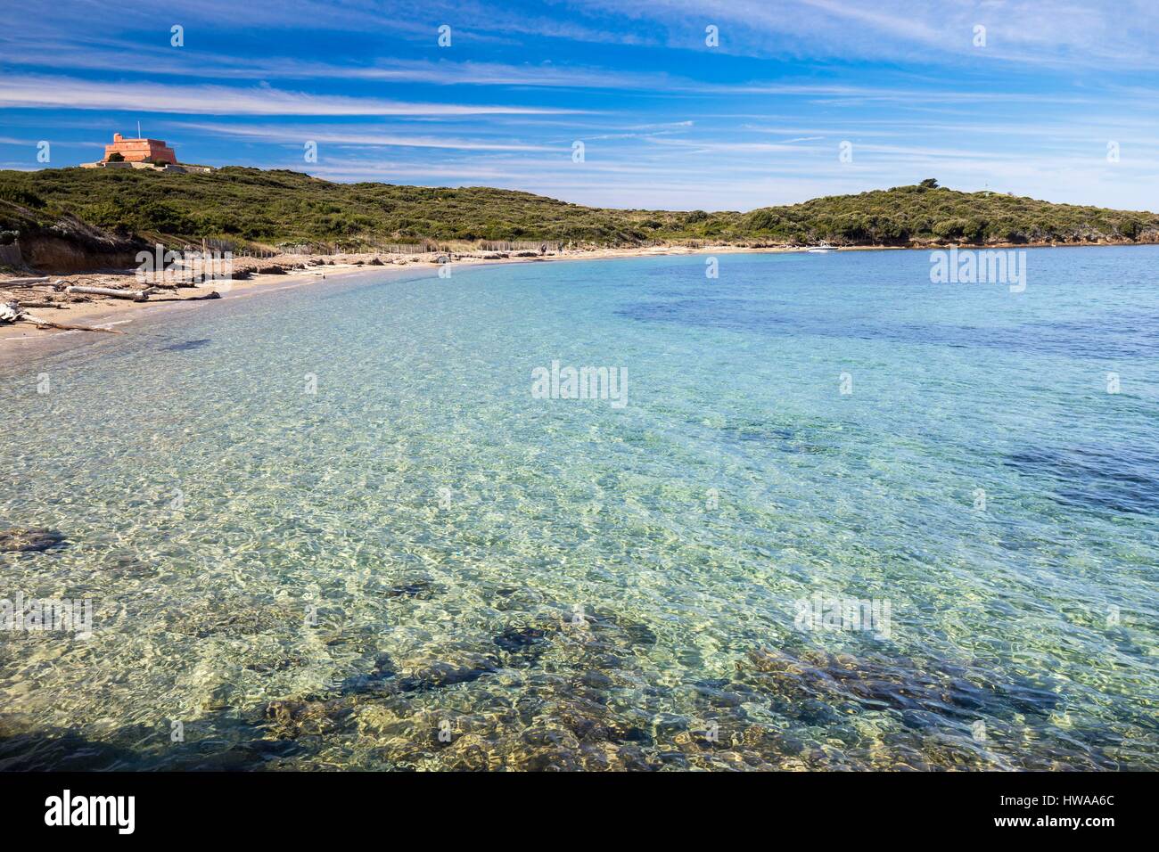 France Var Iles D Hyeres National Park Of Port Cros Island Of Stock Photo Alamy