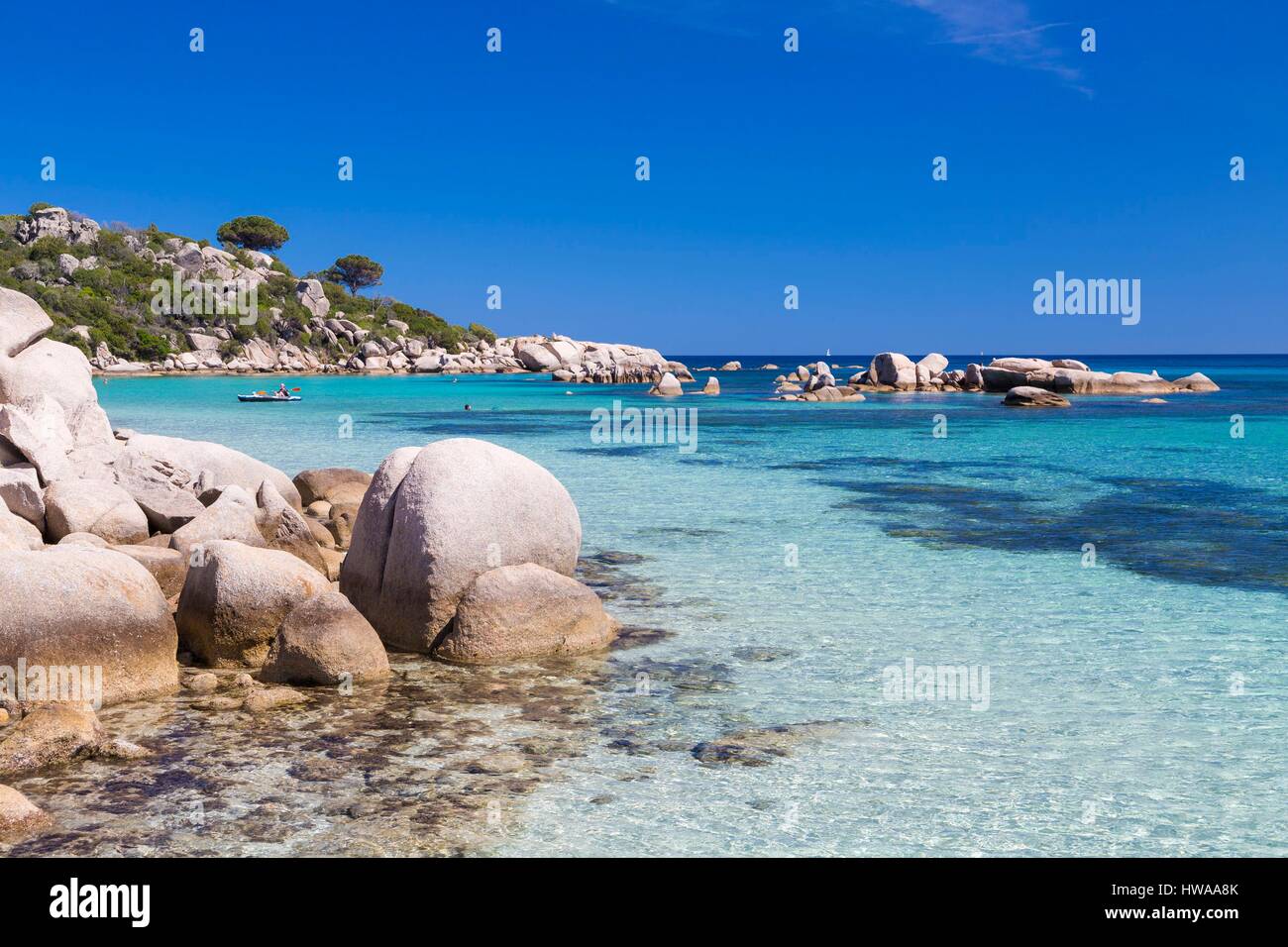 Santa Giulia Beach Stock Photos Santa Giulia Beach Stock