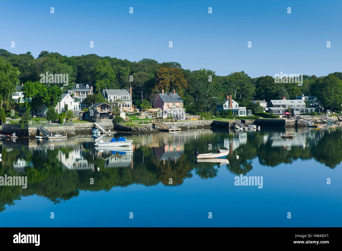 United States, Massachusetts, Gloucester, Annisquam, Lobster Cove Stock