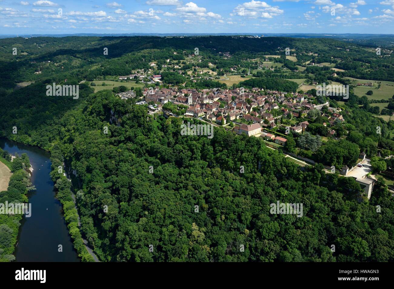 France, Dordogne, Perigord Noir, Dordogne Valley, Domme, labelled Les