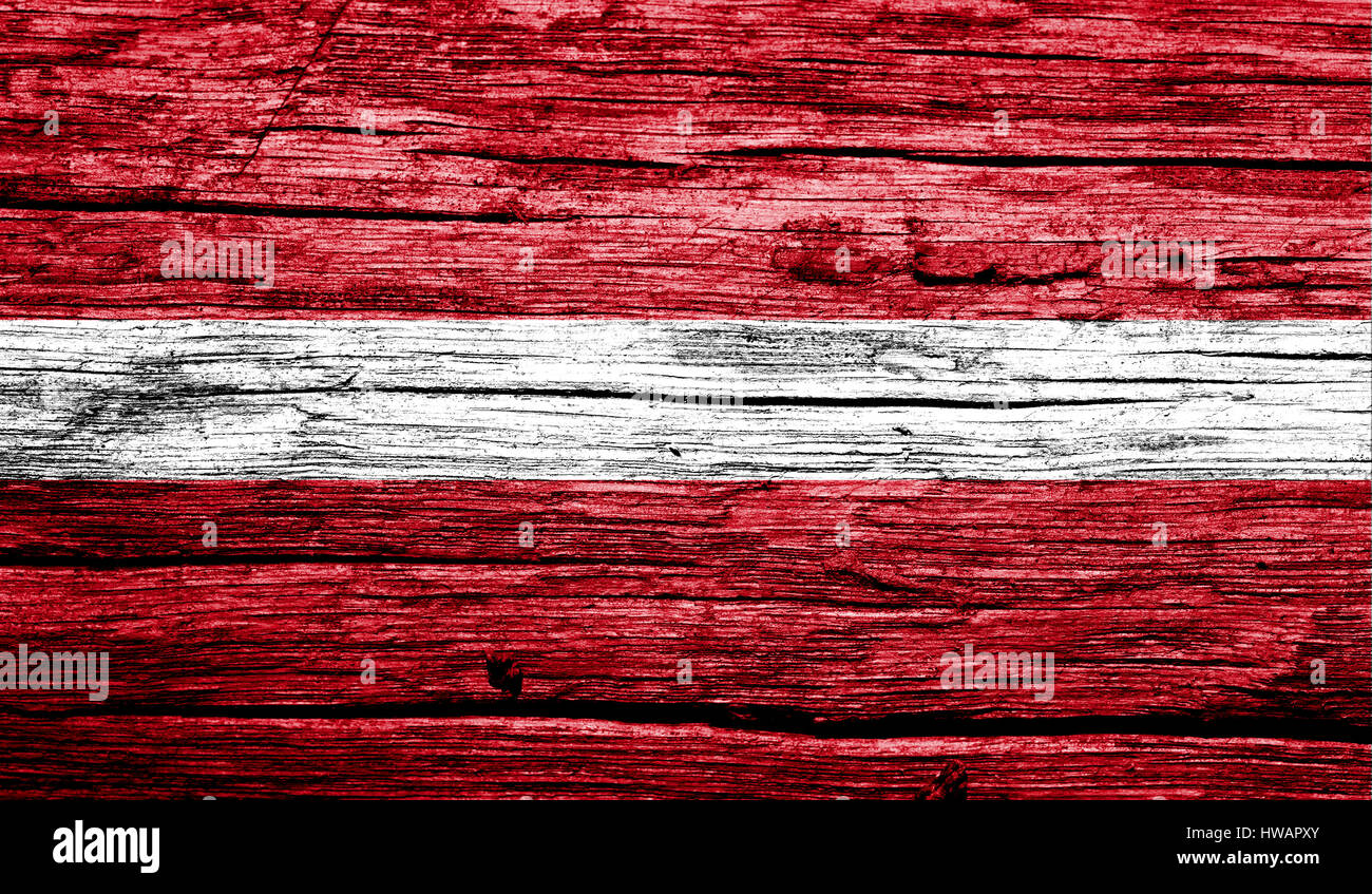 Flag of Latvia old retro background pattern,close up Stock Photo - Alamy