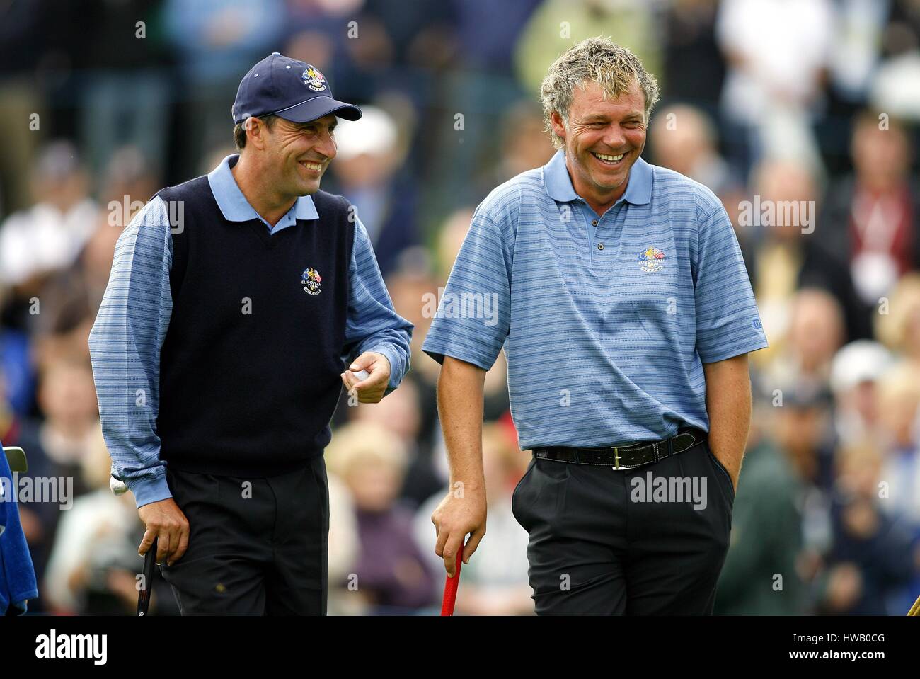 OLAZABAL & DARREN CLARKE 2006 RYDER CUP THE K CLUB STRAFFAN COUNTY