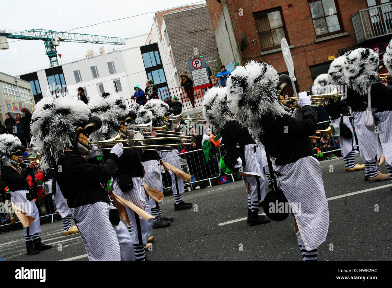 St. Patrick's Day Parade 2017, Dublin, Ireland St Patricks Day Parade