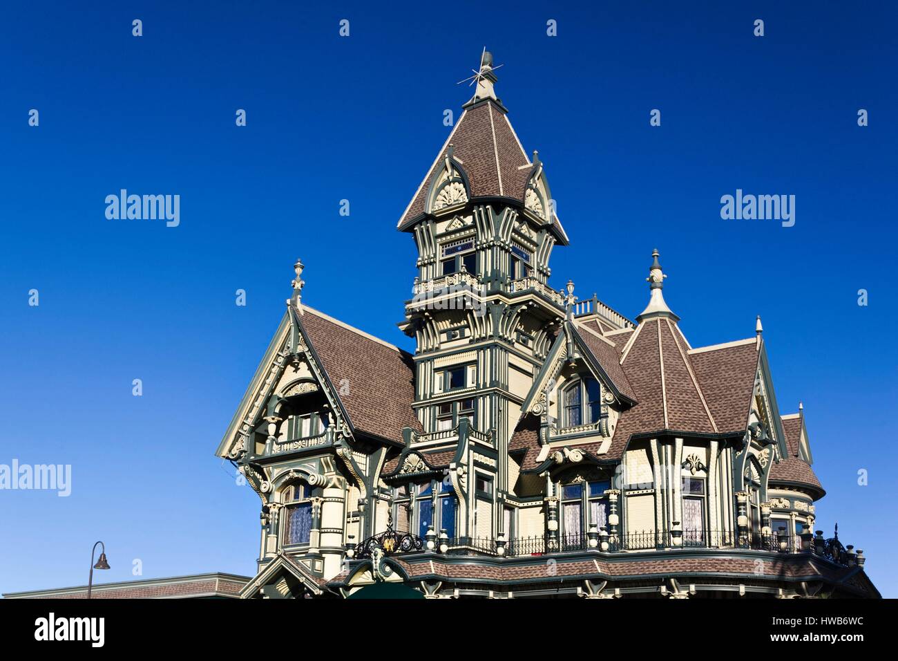 The carson mansion hi-res stock photography and images - Alamy