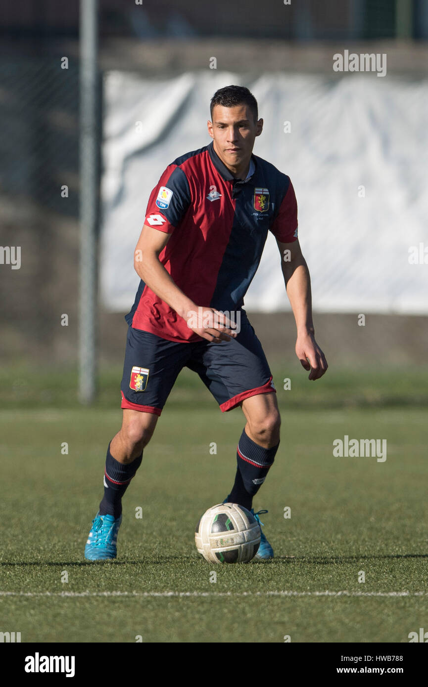 Viviano Minardi (Genoa), MARCH 16, 2017 - Football / Soccer : Torneo di Viareggio  2017 Group 9 match between Genoa CFC 1-3 Cagliari Calcio at Stadio  Scaramuccia-Raso in Levanto, Italy. (Photo by Maurizio Borsari/AFLO Stock  Photo - Alamy