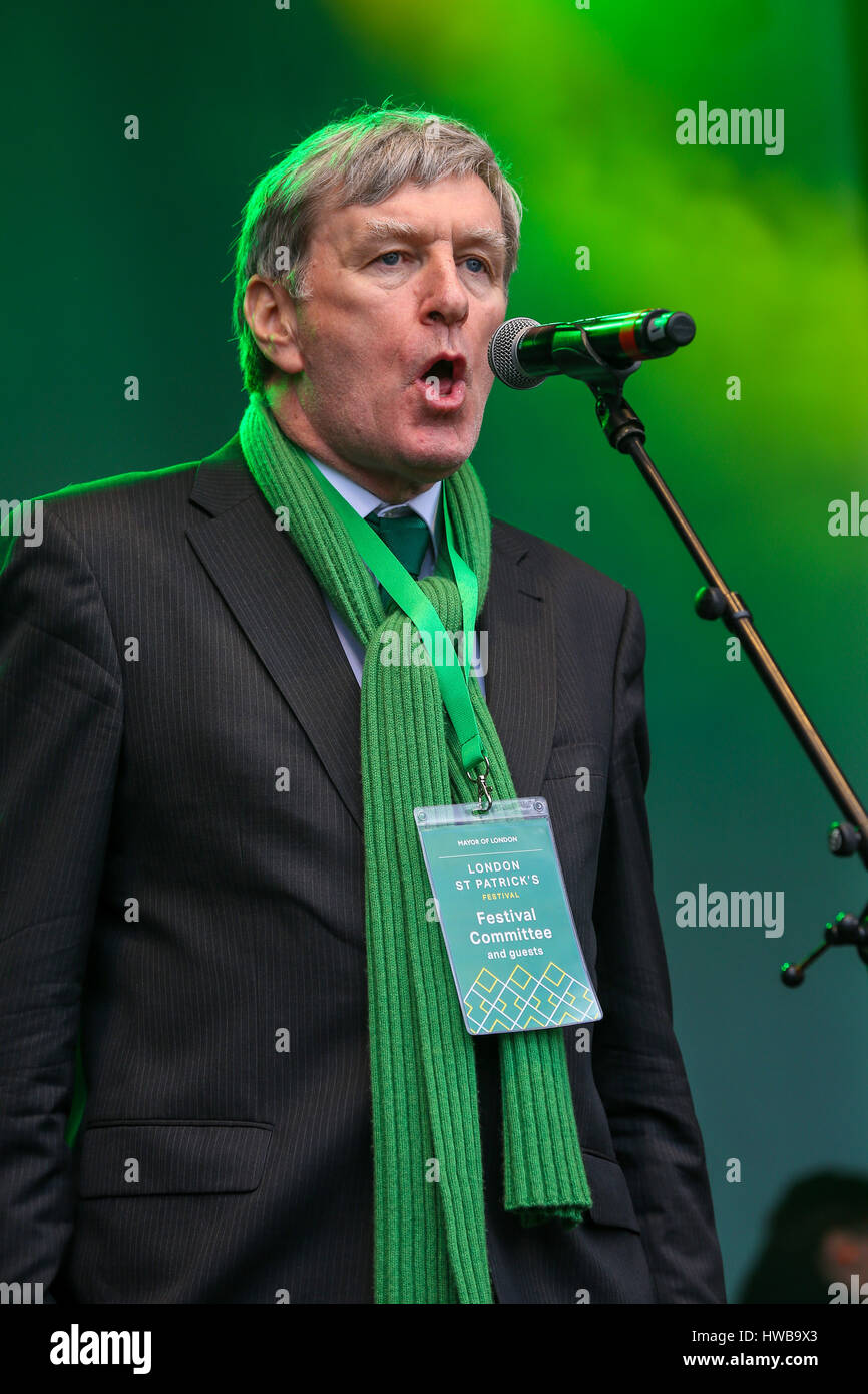 Trafalgar Square. London. UK 19 Mar 2017 Dan Mulhall, Irish