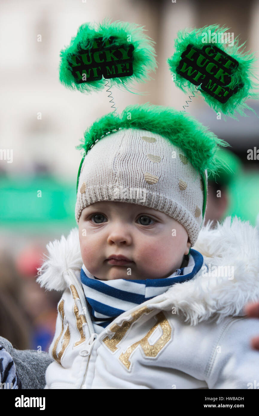 st patricks day parade trafalgar square 2025