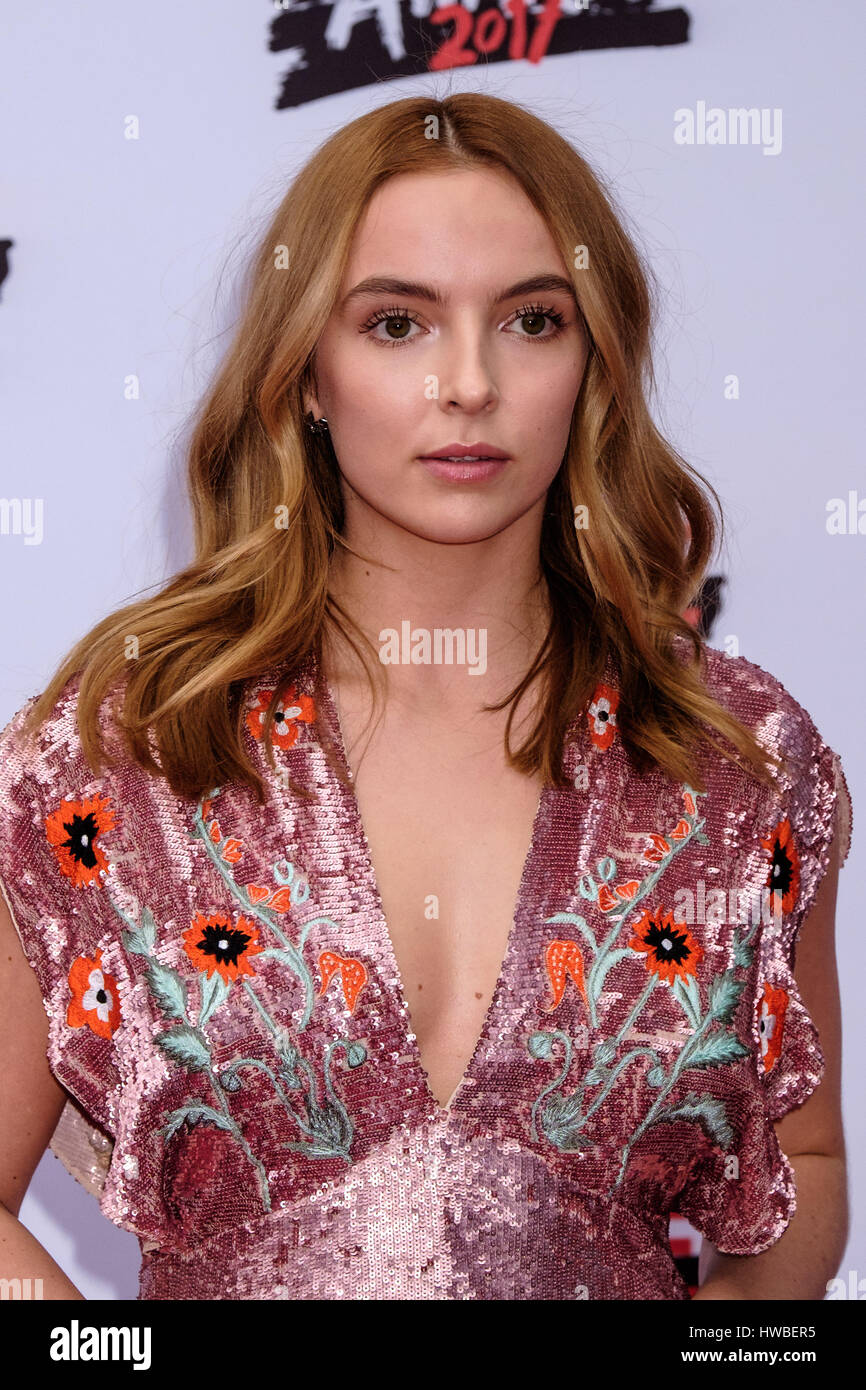 London, UK. 19th Mar, 2017. Jodie Comer attends The Three Empire Awards