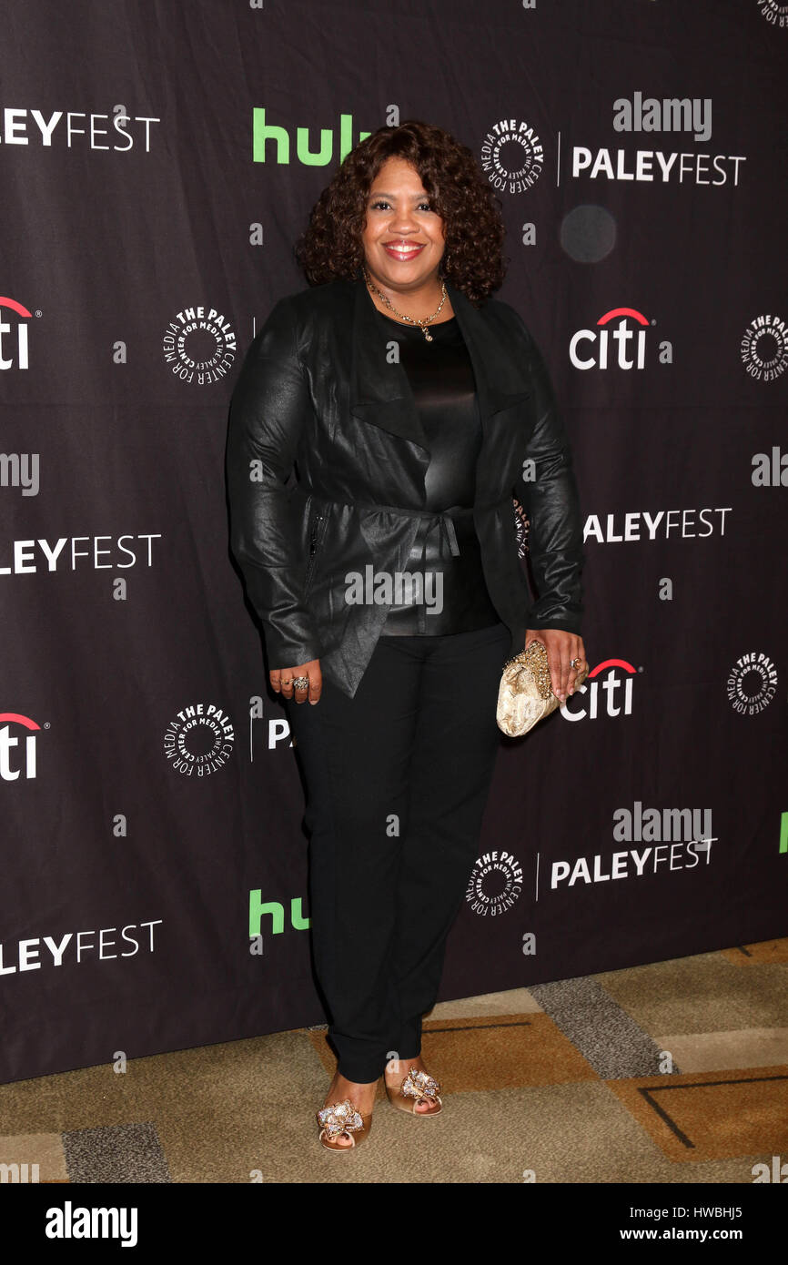 Los Angeles, California, USA. 19th Mar, 2017. Chandra Wilson at the 34th Annual PaleyFest presentation of Grey's Anatomy at the Dolby Theater in Los Angeles, California on March 19, 2017. Credit: David Edwards/Media Punch/Alamy Live News Stock Photo