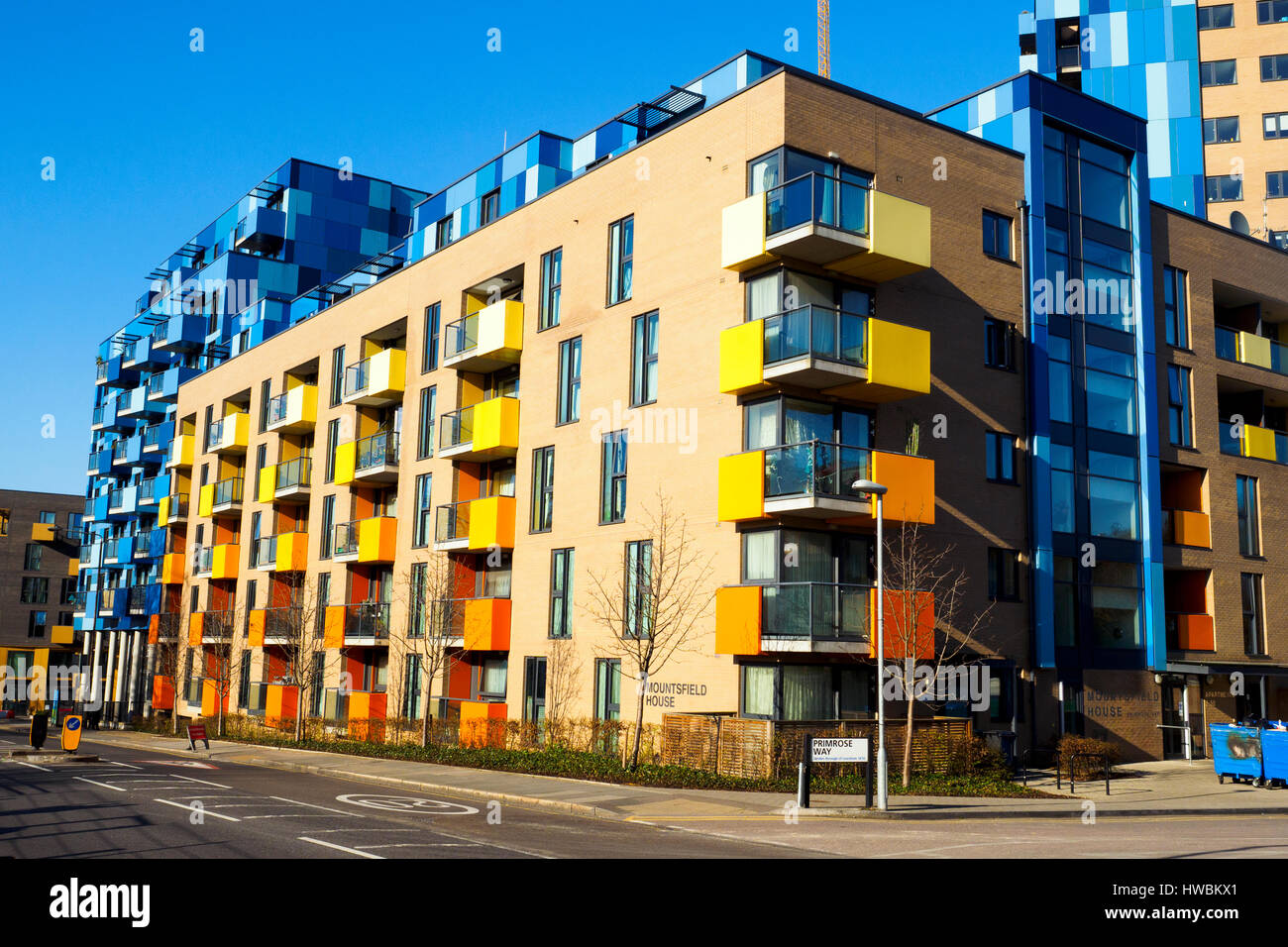 Mountsfield House apartments in Lewisham - London, England Stock Photo