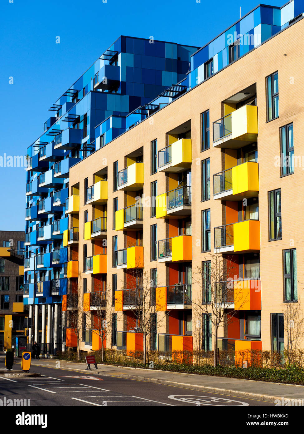 Mountsfield House apartments in Lewisham - London, England Stock Photo