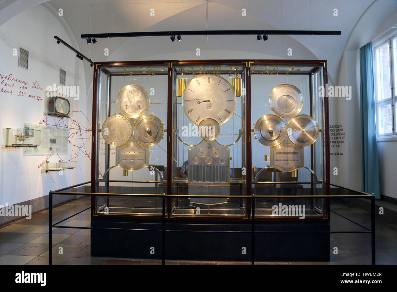Jens Olsen's World Clock at Copenhagen City Hall in Copenhagen, Denmark