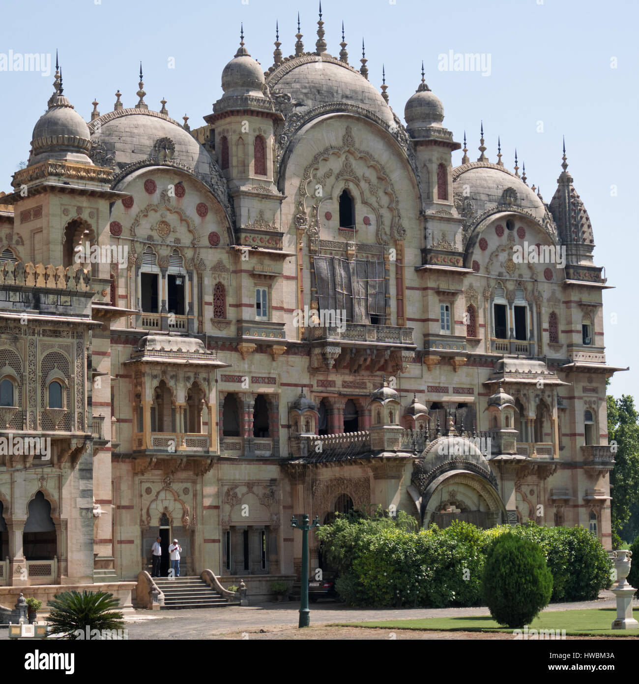 Part of the 19th century Laxmi Vilas palace, Vadodara, built by the