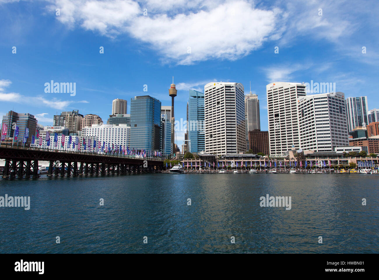 Darling Harbour, Sydney, Australia Stock Photo