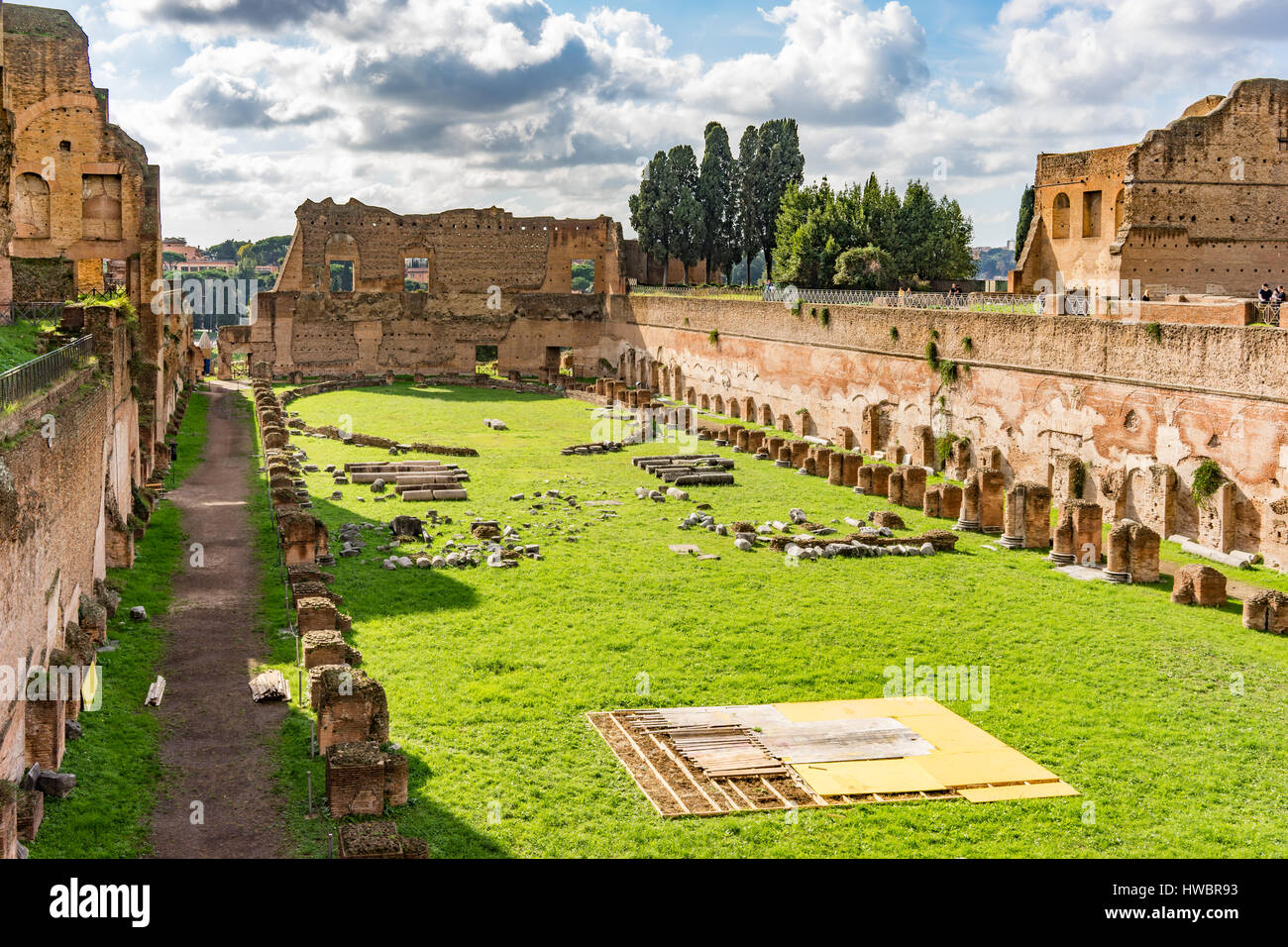 Roman ruins, Italy Stock Photo Alamy