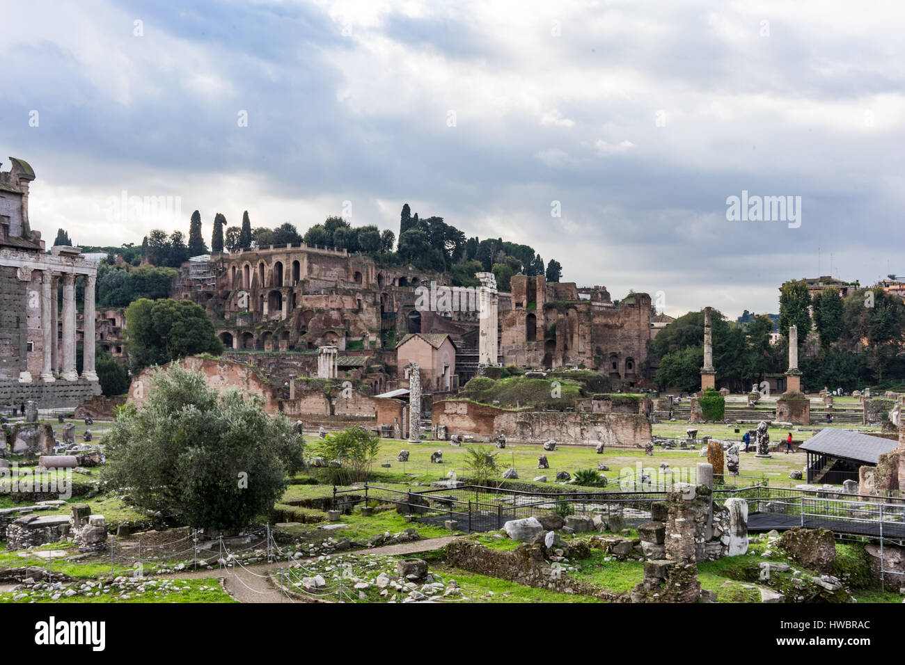 Roman ruins, Italy Stock Photo Alamy